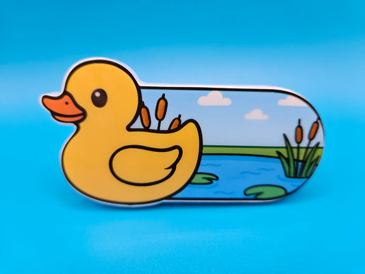 Bathroom Toilet Handle - Classic Duck