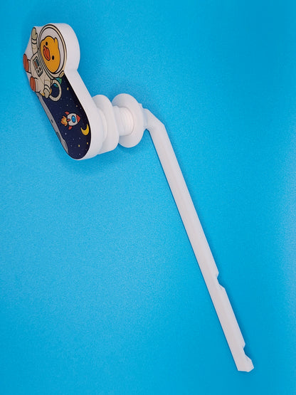 Bathroom Toilet Handle - Astronaut Duck