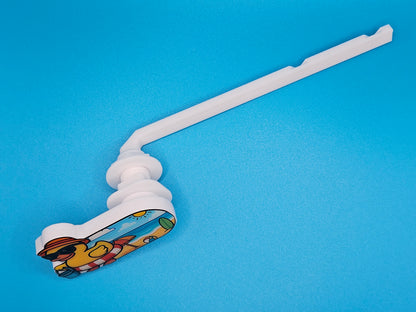 Bathroom Toilet Handle - Beach Duck