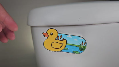 Bathroom Toilet Handle - Classic Duck
